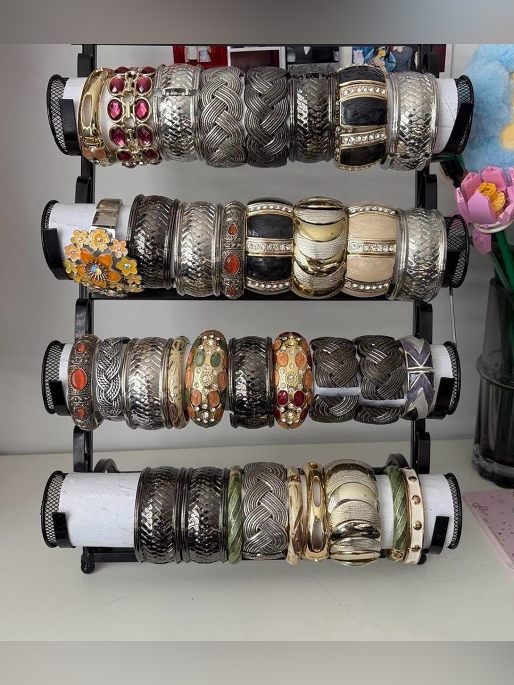 Vintage 2000s chunky bangles / bracelets